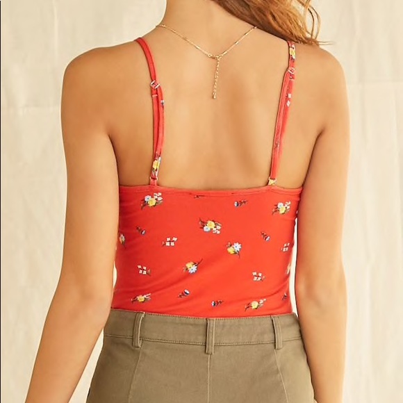 Mini Floral Top Sz S - Picture 3 of 6